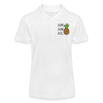 ANANAS. - Polo bio MINI SPRINTER Stanley/Stella Ado - blanc - Devant