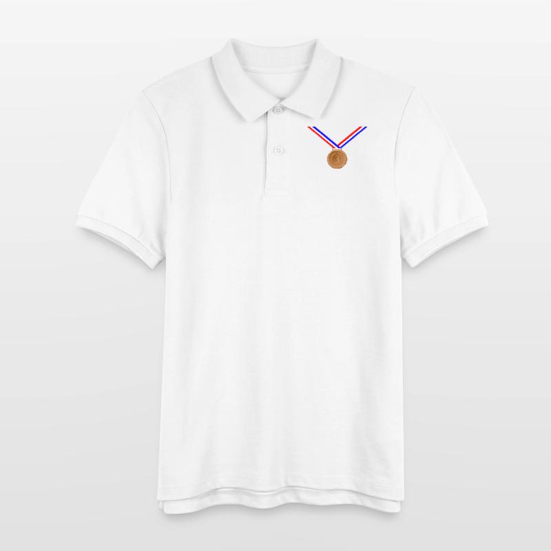 Bronze Medal 3rd Stanley/Stella Teen Organic Polo Shirt MINI SPRINTER
