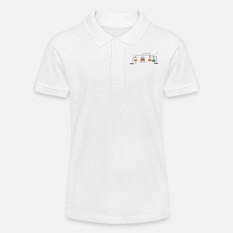 chimie - Polo bio MINI SPRINTER Stanley/Stella Ado - blanc