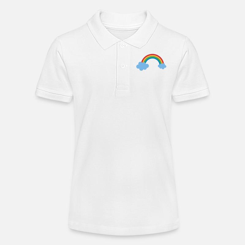 arc-en-ciel - Polo bio MINI SPRINTER Stanley/Stella Ado - blanc