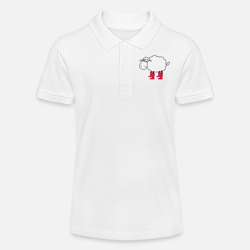 mouton - Polo bio MINI SPRINTER Stanley/Stella Ado - blanc