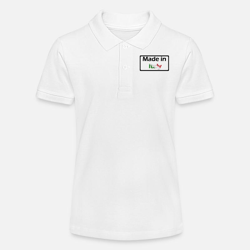 Made in Italy - Polo bio MINI SPRINTER Stanley/Stella Ado - blanc