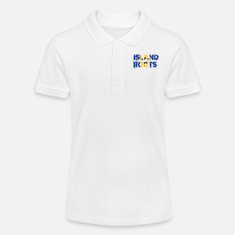 Racines de la Barbade - Polo bio MINI SPRINTER Stanley/Stella Ado - blanc