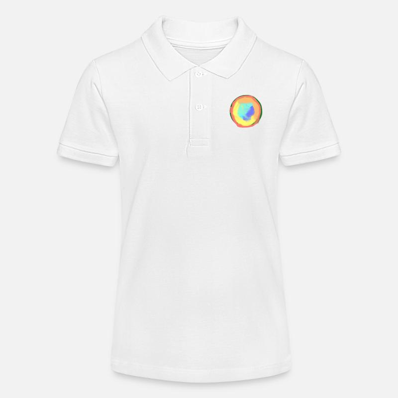 Arc-en-ciel - Polo bio MINI SPRINTER Stanley/Stella Ado - blanc