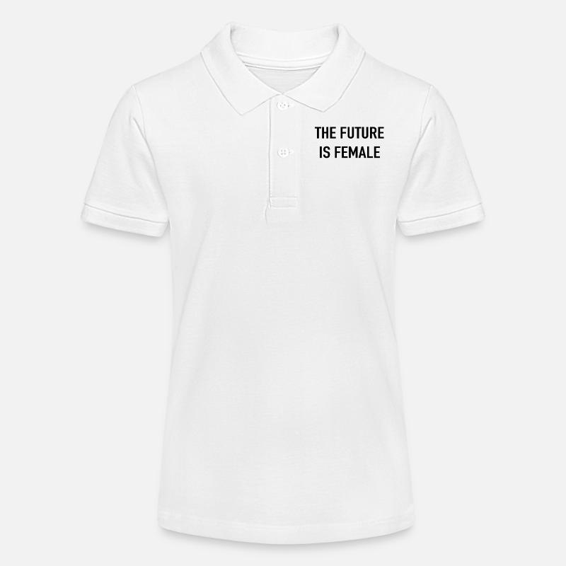 L’avenir est féminin - Polo bio MINI SPRINTER Stanley/Stella Ado - blanc