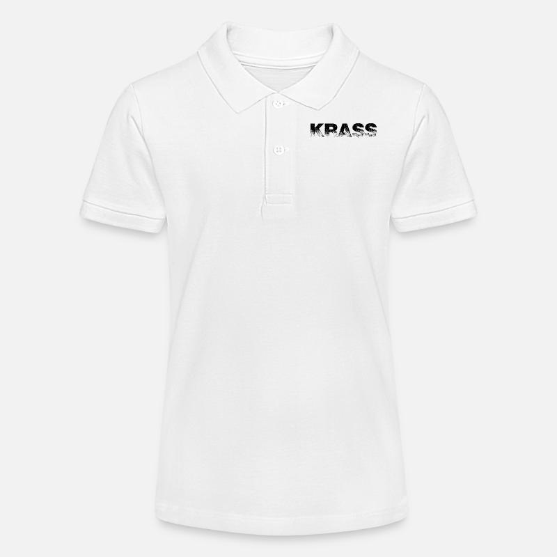 Krass - Stanley/Stella Teenager Bio-Poloshirt MINI SPRINTER - Weiß