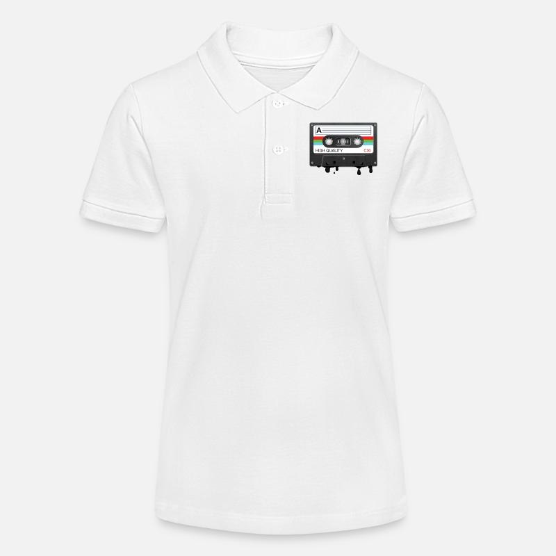 K7 cool - Polo bio MINI SPRINTER Stanley/Stella Ado - blanc