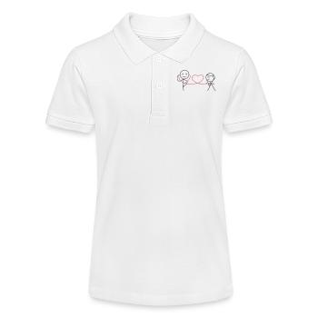 Ensemble pour toujours (AMOUR) - Polo bio MINI SPRINTER Stanley/Stella Ado - blanc - Devant