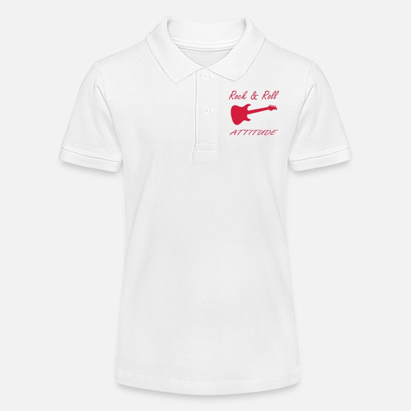 rock - Polo bio MINI SPRINTER Stanley/Stella Ado - blanc