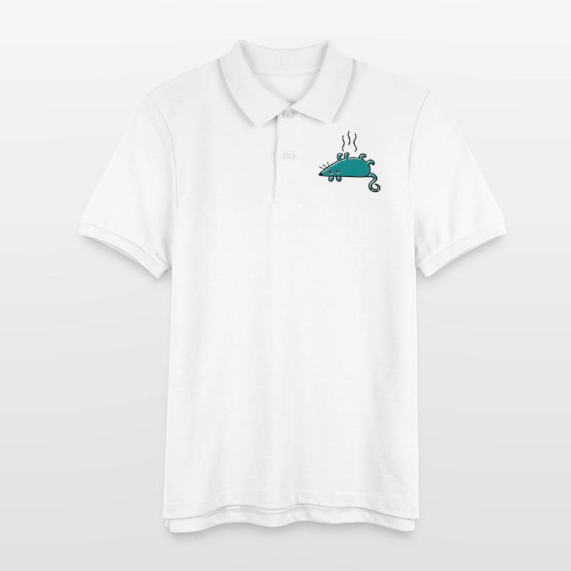 A dead mouse Stanley/Stella Teen Organic Polo Shirt MINI SPRINTER