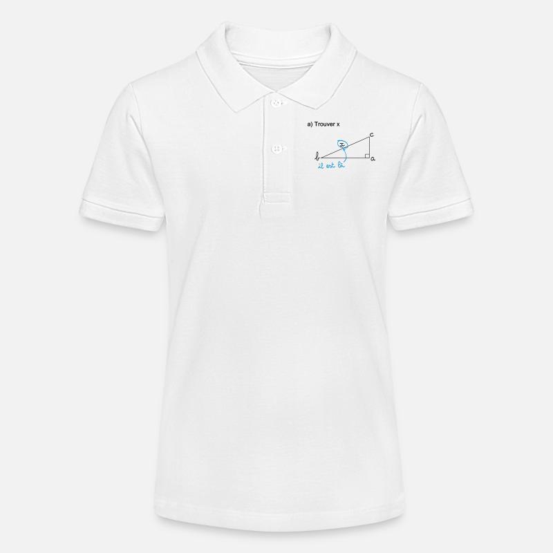 Trouver x - Polo bio MINI SPRINTER Stanley/Stella Ado - blanc