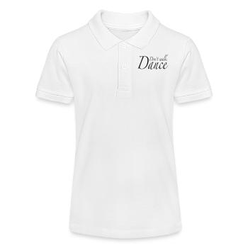 tanzen - Stanley/Stella Teenager Bio-Poloshirt MINI SPRINTER - Weiß - Vorne