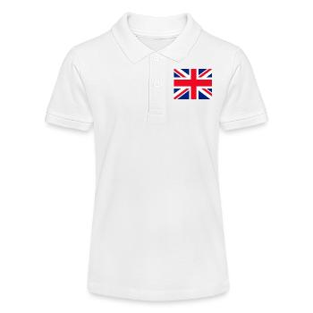 Masque facial Union Jack - Polo bio MINI SPRINTER Stanley/Stella Ado - blanc - Devant