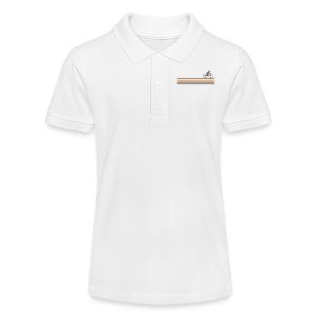 bicycle - Stanley/Stella Teen Organic Polo Shirt MINI SPRINTER - white - Front