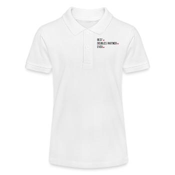 Doppel Partner - Stanley/Stella Teenager Bio-Poloshirt MINI SPRINTER - Weiß - Vorne