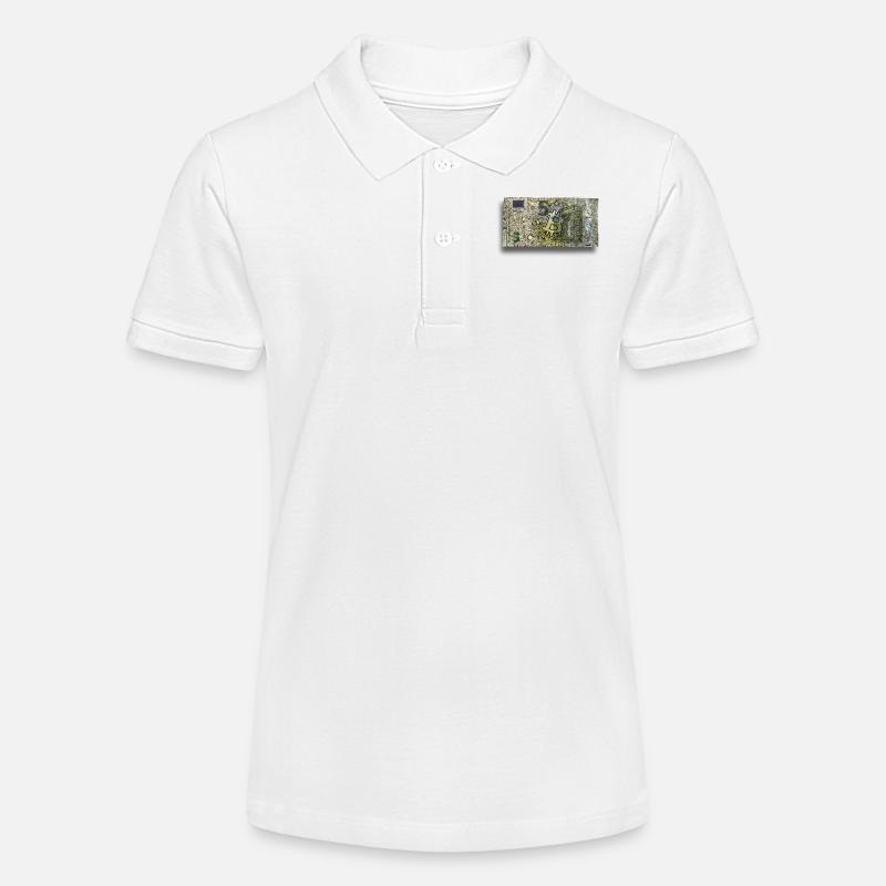 5 Bitcoins - Polo bio MINI SPRINTER Stanley/Stella Ado - blanc
