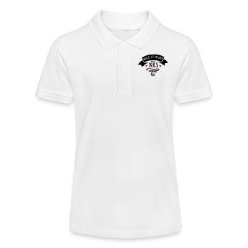 1963 - Stanley/Stella Teenager Bio-Poloshirt MINI SPRINTER - Weiß - Vorne