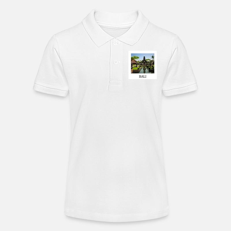 Bali - Polo bio MINI SPRINTER Stanley/Stella Ado - blanc
