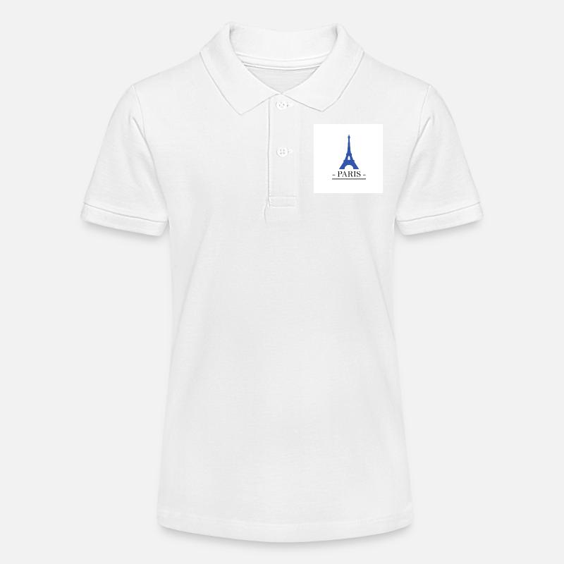 Paris - Polo bio MINI SPRINTER Stanley/Stella Ado - blanc