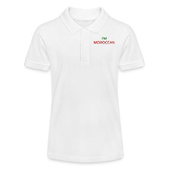 I'm moroccan - Polo bio MINI SPRINTER Stanley/Stella Ado - blanc - Devant