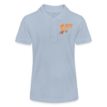 Fahrrad Fahrrad Fahrrad Lifestyle Gesunder Verkehr - Stanley/Stella Teenager Bio-Poloshirt MINI SPRINTER - Rot - Vorne