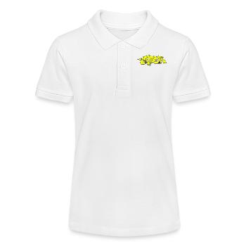 Graffiti Street Art Sprühfarben cooler Künstler Urban - Stanley/Stella Teenager Bio-Poloshirt MINI SPRINTER - Weiß - Vorne