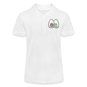 Sweet Avocado - Stanley/Stella Teenager Bio-Poloshirt MINI SPRINTER - Weiß - Vorne