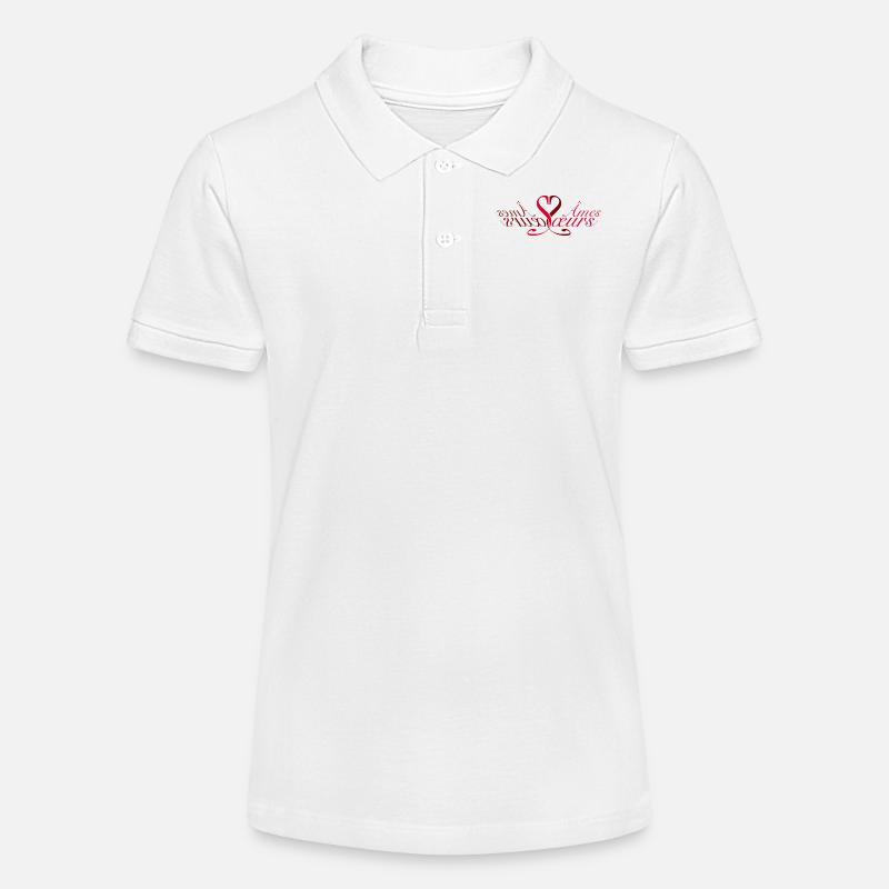 Âmes sœurs - Polo bio MINI SPRINTER Stanley/Stella Ado - blanc