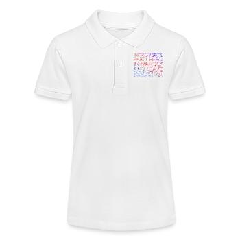 Introverts Party Hard Inwardly - Stanley/Stella Teen Organic Polo Shirt MINI SPRINTER - white - Front