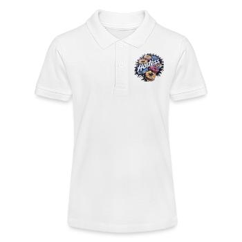 Hostess Kuchen - Stanley/Stella Teenager Bio-Poloshirt MINI SPRINTER - Weiß - Vorne