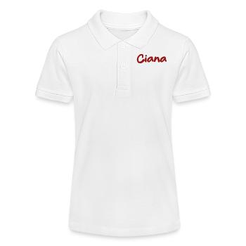 Ciana - Polo bio MINI SPRINTER Stanley/Stella Ado - blanc - Devant