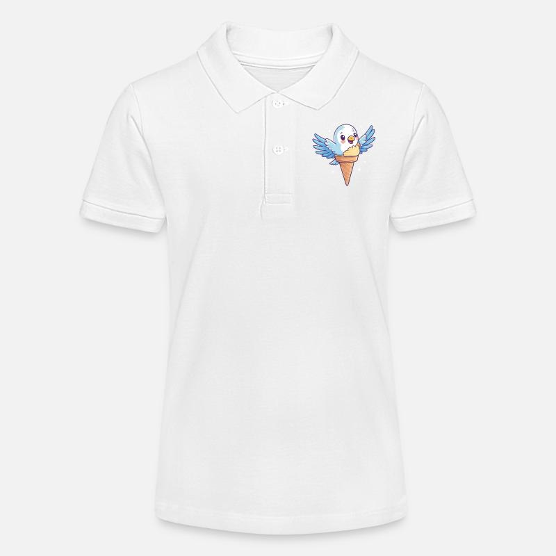 Eis Voges - Stanley/Stella Teenager Bio-Poloshirt MINI SPRINTER - Weiß