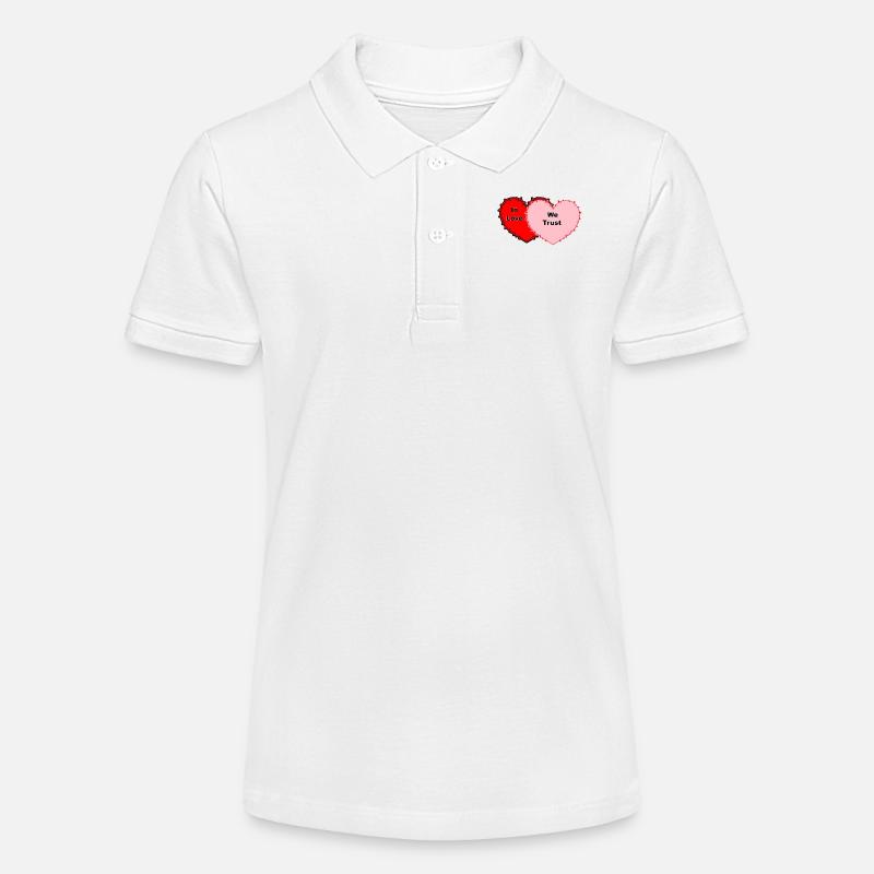 In Love We Trust... - Polo bio MINI SPRINTER Stanley/Stella Ado - blanc