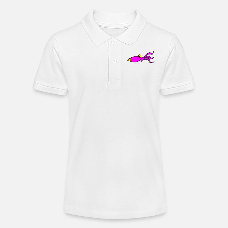 Chemises Squid - Polo bio MINI SPRINTER Stanley/Stella Ado - blanc