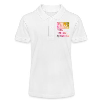 Tarantel - Stanley/Stella Teenager Bio-Poloshirt MINI SPRINTER - Weiß - Vorne