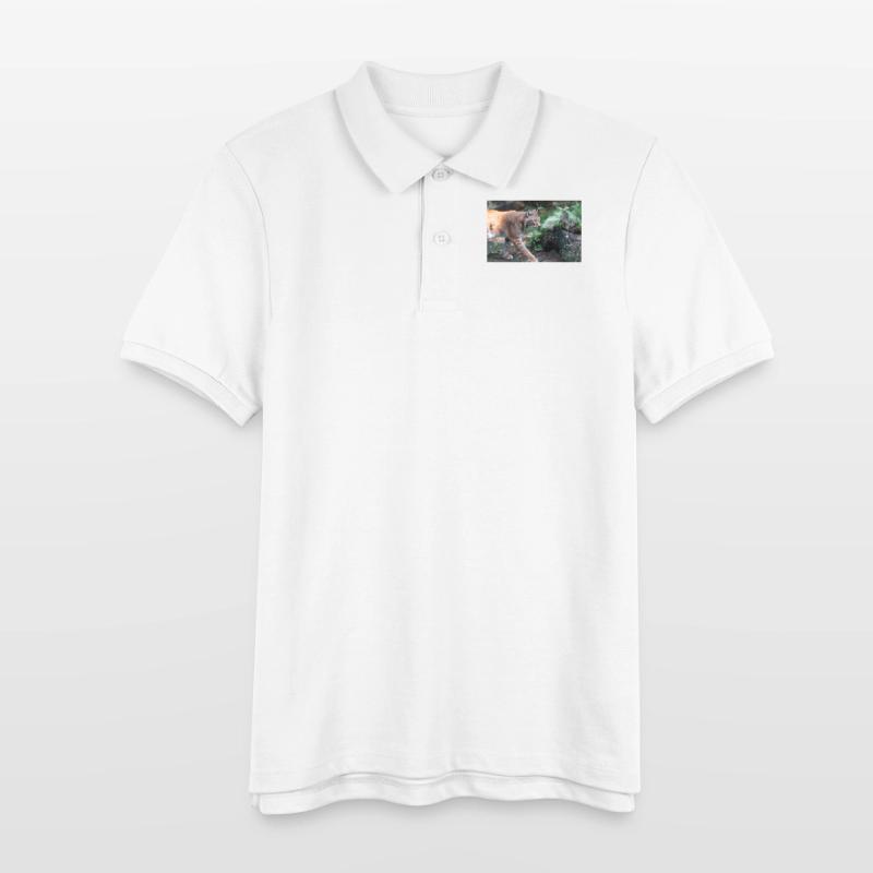 Eurasischer Luchs oder Nördlicher Luchs Stanley/Stella Teenager Bio-Poloshirt MINI SPRINTER