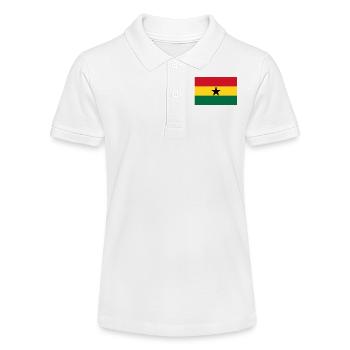 Ghana - Polo bio MINI SPRINTER Stanley/Stella Ado - blanc - Devant