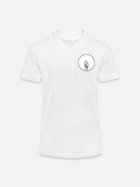 Einfach Tulpen - Stanley/Stella Teenager Bio-Poloshirt MINI SPRINTER - Weiß