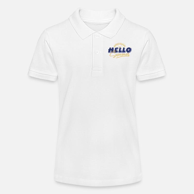 Bonjour l'été - Polo bio MINI SPRINTER Stanley/Stella Ado - blanc