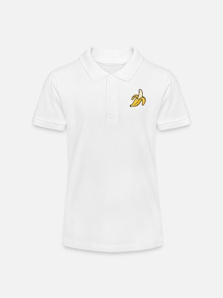 Banane - Stanley/Stella Teenager Bio-Poloshirt MINI SPRINTER - Weiß