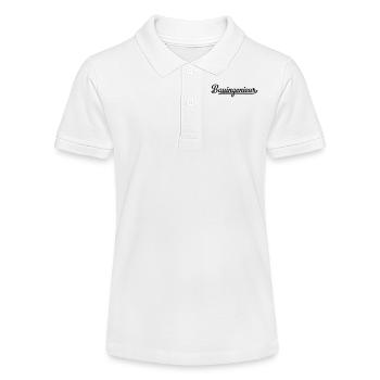 Civil engineer - Stanley/Stella Teen Organic Polo Shirt MINI SPRINTER - white - Front