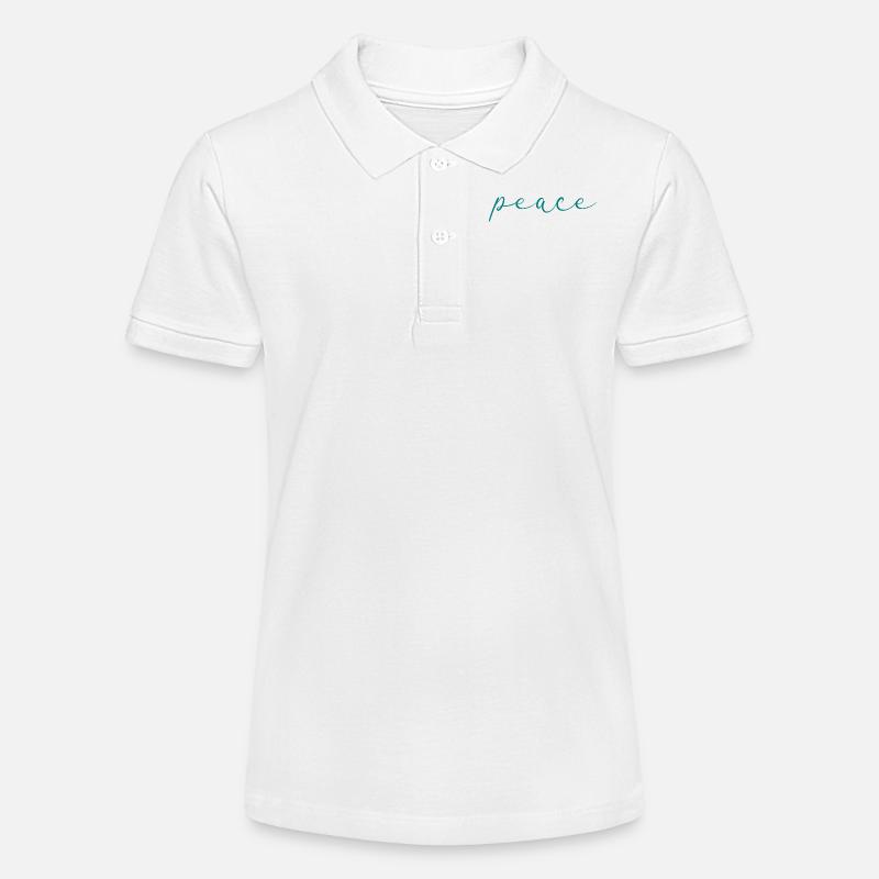 paix - Polo bio MINI SPRINTER Stanley/Stella Ado - blanc