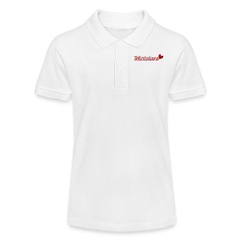 CONGRATULATIONS. WELL DONE. BIRTH. ANNIVERSARY. Ferry - Stanley/Stella Teen Organic Polo Shirt MINI SPRINTER - white - Front