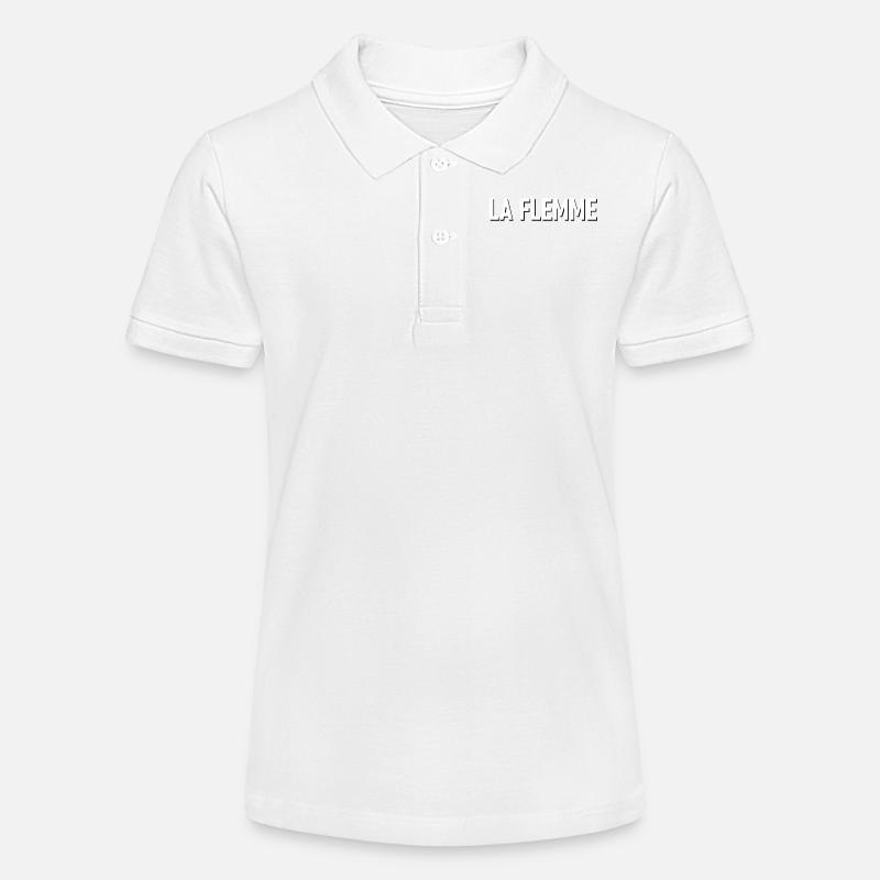 FLEMME - Polo bio MINI SPRINTER Stanley/Stella Ado - blanc