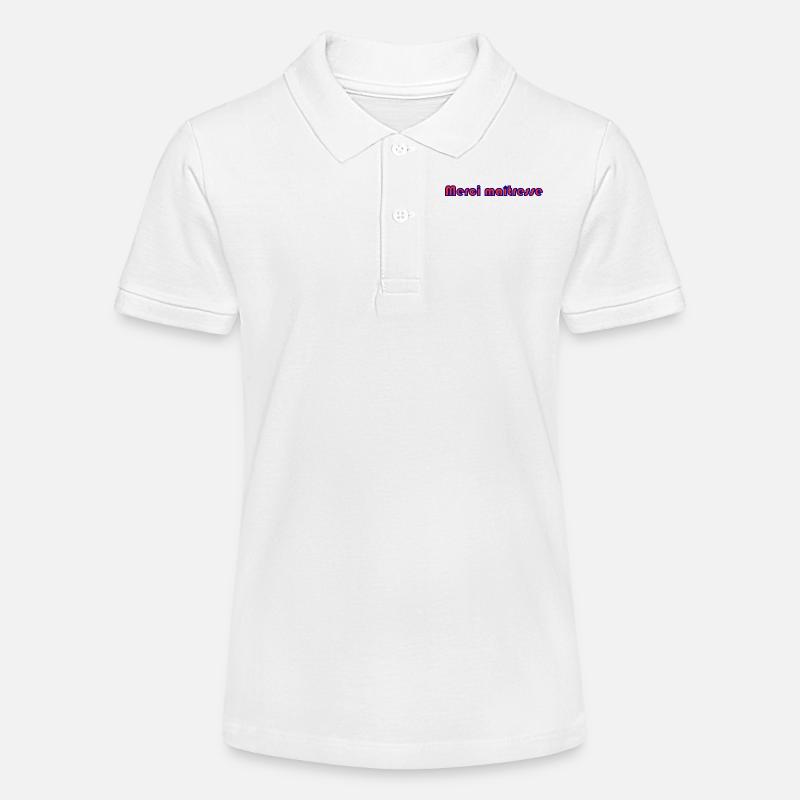 MERCI. MAÎTRESSE. MAÎTRE. MERCI MAÎTRESSE - Polo bio MINI SPRINTER Stanley/Stella Ado - blanc