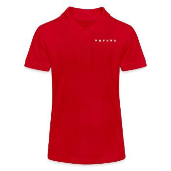 Doux Coeurs Très Petits Coeurs Pastel - Polo bio MINI SPRINTER Stanley/Stella Ado - rouge - Devant