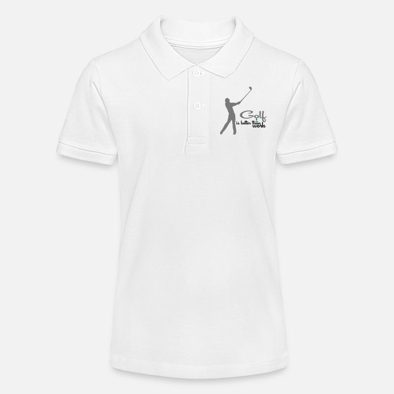 golf - Polo bio MINI SPRINTER Stanley/Stella Ado - blanc