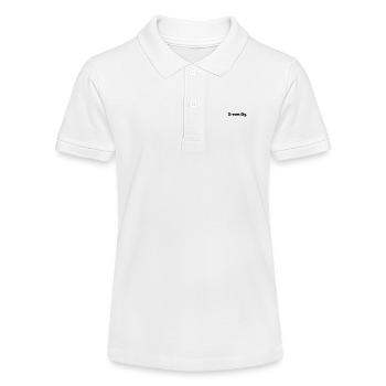 Träume groß. - Stanley/Stella Teenager Bio-Poloshirt MINI SPRINTER - Weiß - Vorne