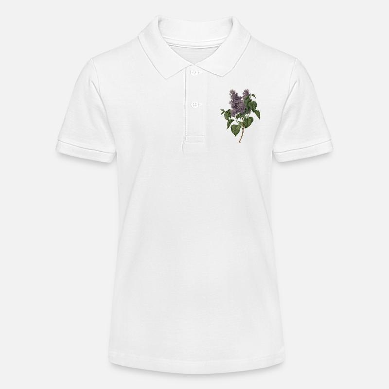 Lilas - lilas - Polo bio MINI SPRINTER Stanley/Stella Ado - blanc