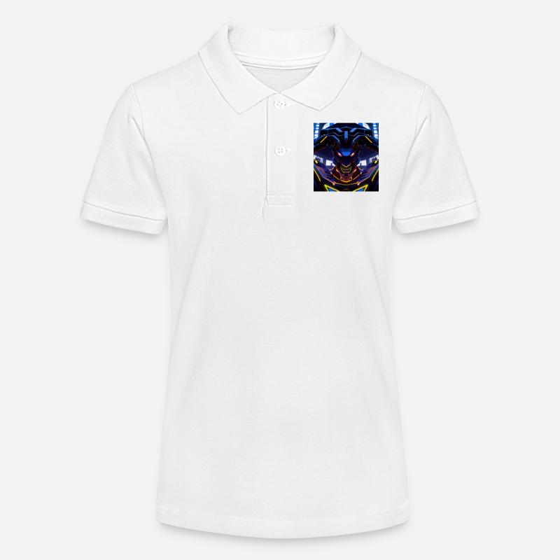 Le cyberpunk - Polo bio MINI SPRINTER Stanley/Stella Ado - blanc